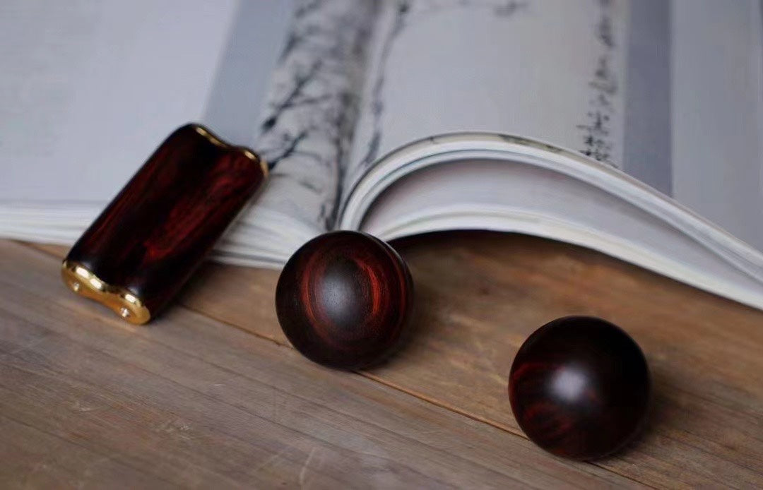 Premium Rosewood Wellness Gift Set (5-Piece) – Filial Piety Set for Elders