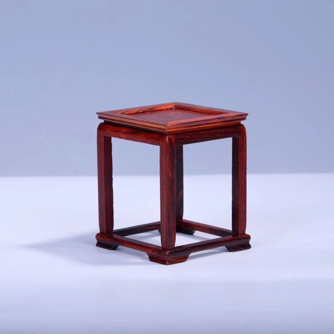 Rosewood Imperial Chair 3-Piece Miniature Set – Classical Chinese Display Furniture